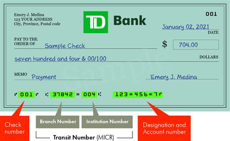 TD&39;s institution number is 004. . Swift bic td canada trust